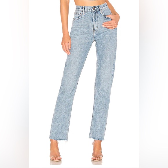 Agolde Cherie High Rise Jeans - Picture 1 of 12